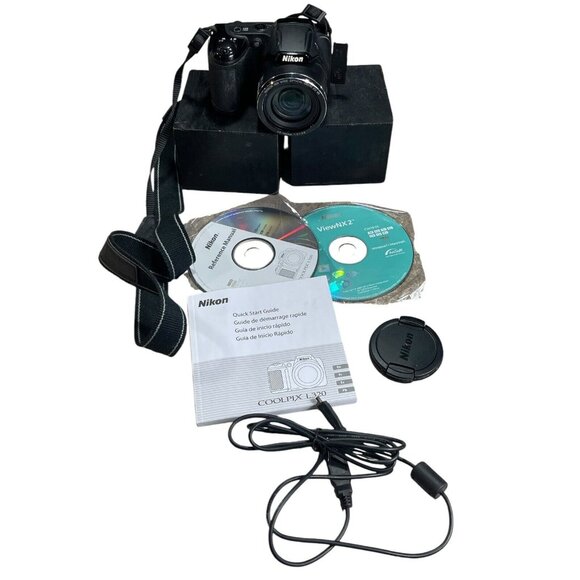 Nikon Black CoolPix L320 16.1 Megapixel wide 26x For PARTS ONLY
